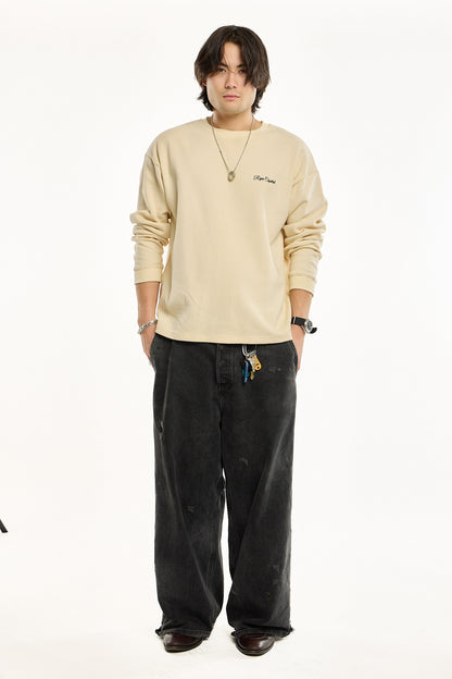 Long Sleeve Waffle Knit Shirt