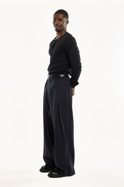 Capital Trousers - Midnight Navy