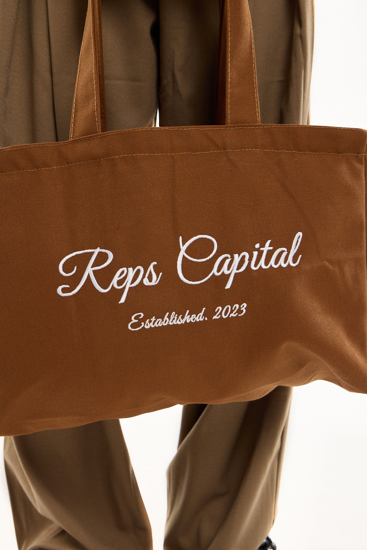 Zip Tote - Brown
