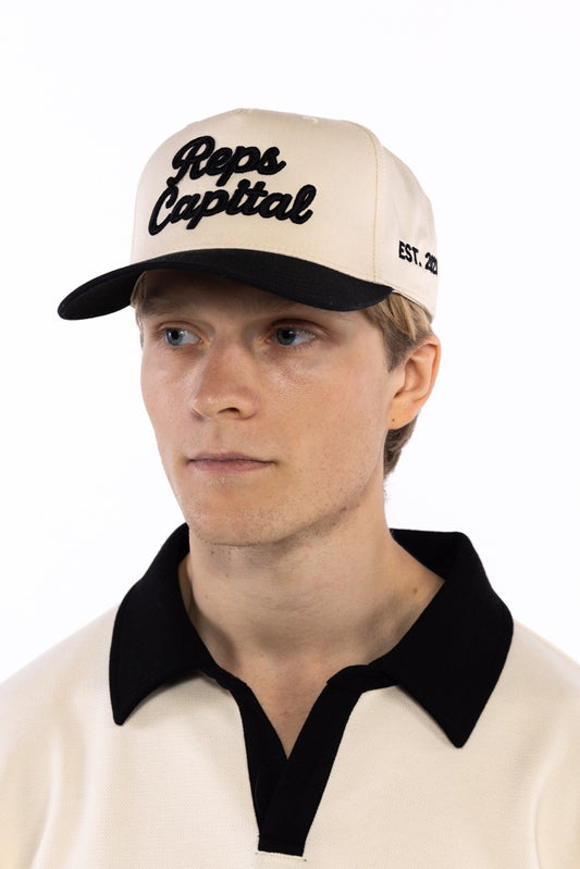 Classic Logo Hat (Cream/Black)